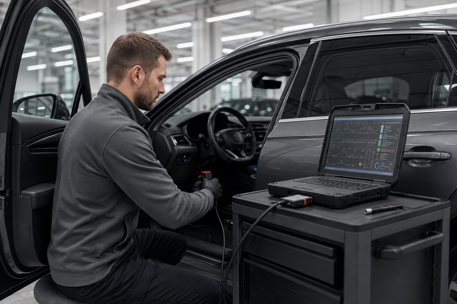 Считывание ошибок сканером OBD